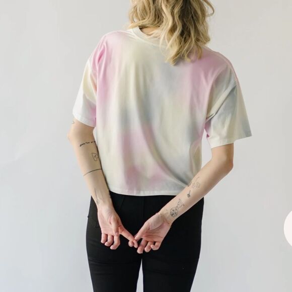 LFD The Newark Tie Dye Tee‎ in Pastel Multi L NWT in packaging - Picture 4 of 8